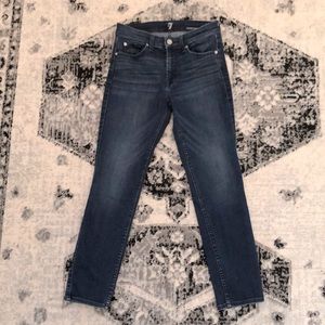 7 for all mankind Roxanne size 27 jeans. Used but very good condition